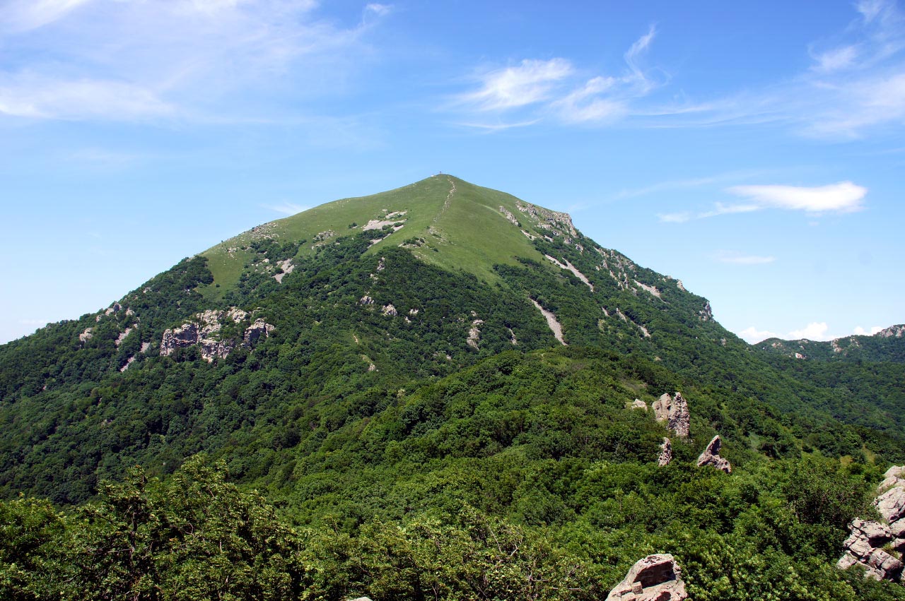 Фото гора Бештау в Пятигорске